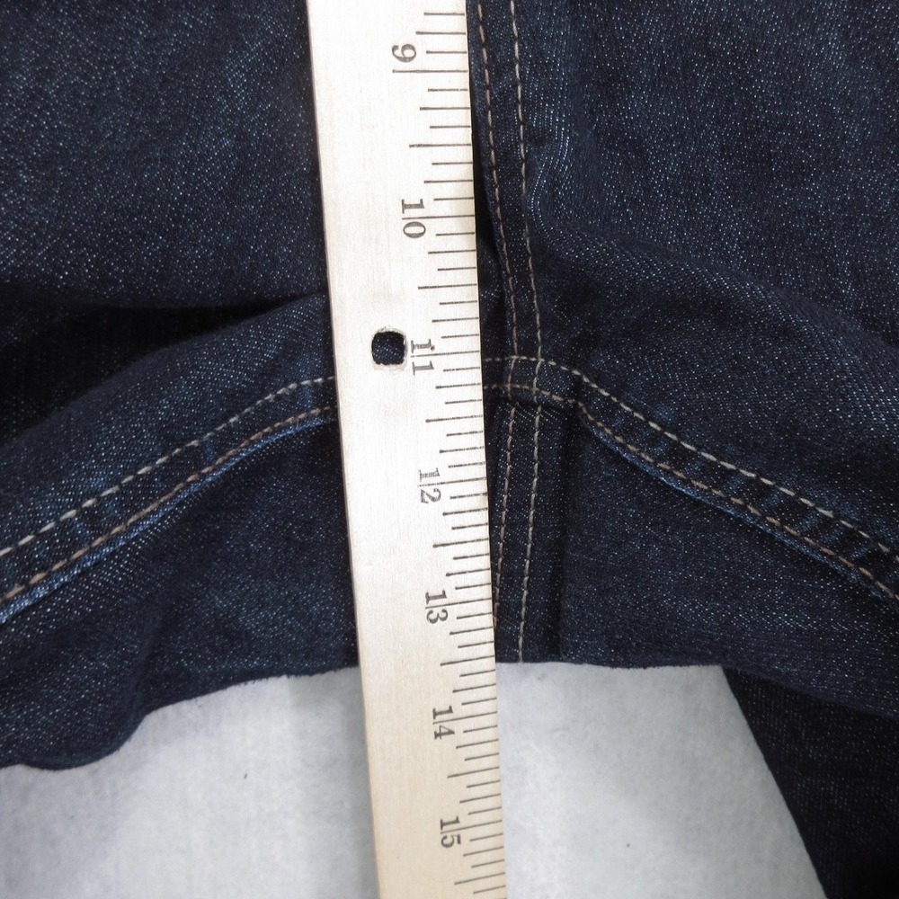 Just My Size Classic Fit Straight Jeans Womens 20W Blue High Rise Stretch Denim - Picture 8 of 15